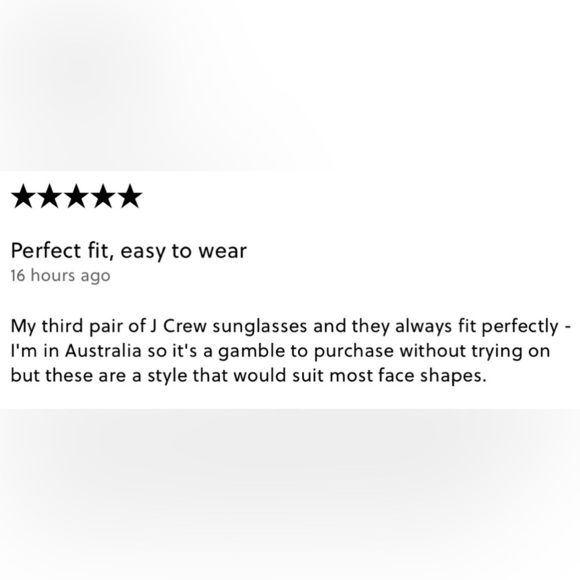 🆕J. Crew Cabana Oversized  Sunglasses - Picture 5 of 14